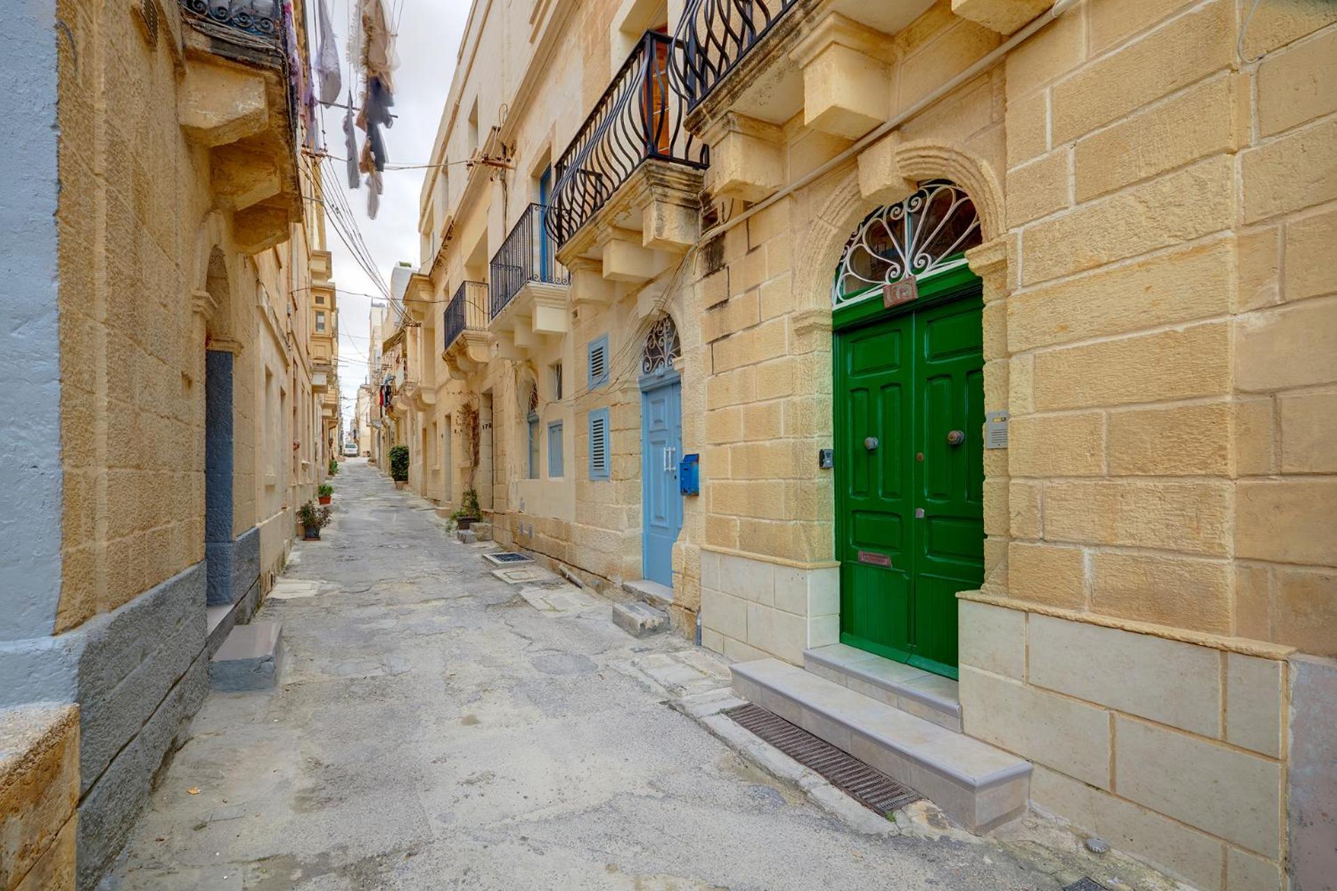 Traditional Maltese Townhouse, Roof Terrace And Views セングレア エクステリア 写真